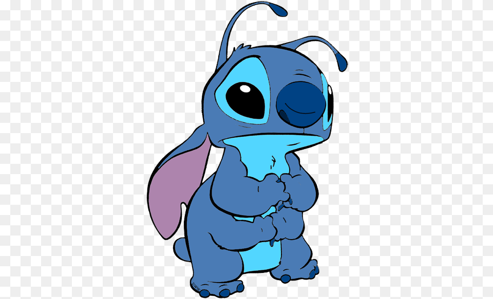 Disney Stitch Transparent Clipart Stitch, Baby, Person, Plush, Toy Free Png