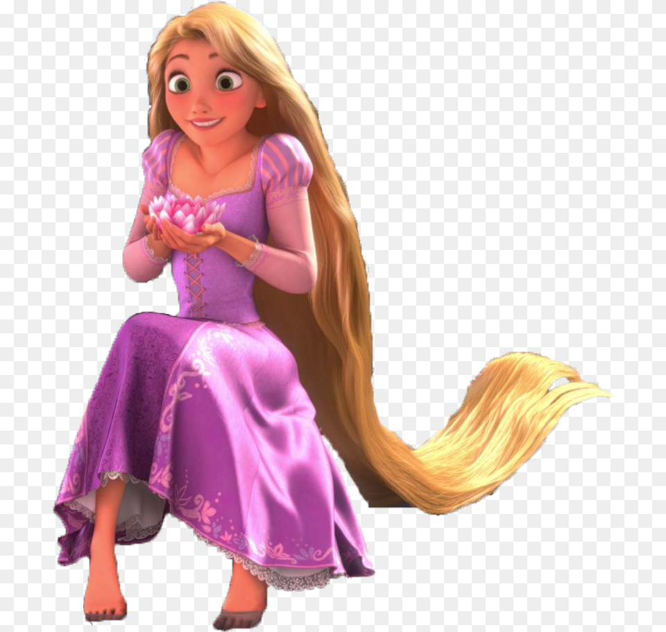 Disney Tangled Rapunzel Feet Clipart Disney Princess Tangled Rapunzel, Doll, Toy, Face, Head Png