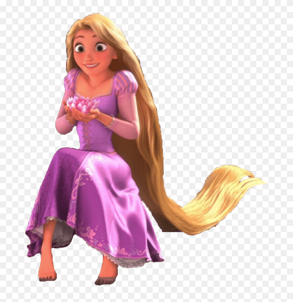 Disney Tangled Rapunzel Feet Clipart Tangled Rapunzel Transparent, Doll, Toy, Face, Head Png Image