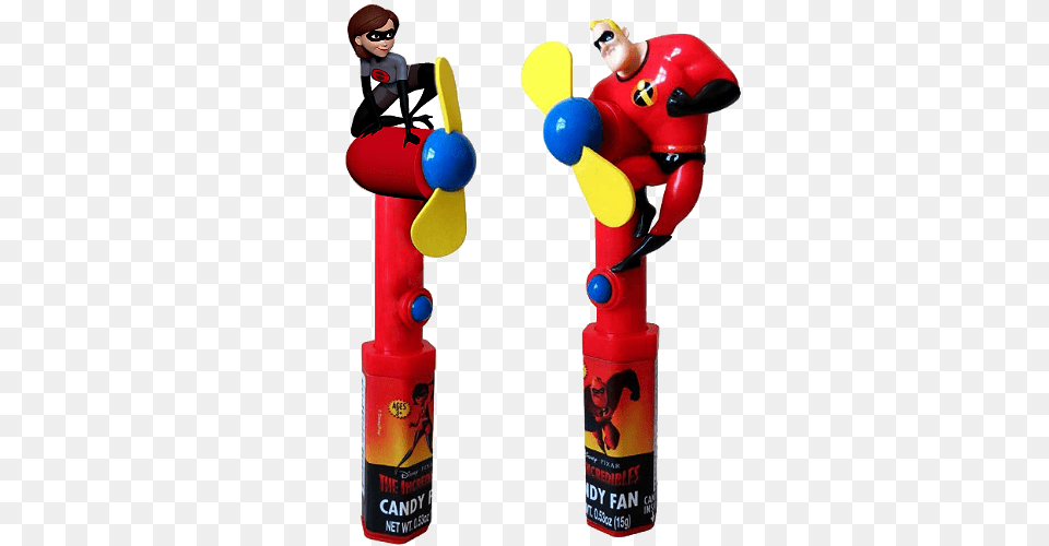 Disney The Incredibles Character Fan Candy Toy Great Service, Person, Face, Head, Baby Png Image