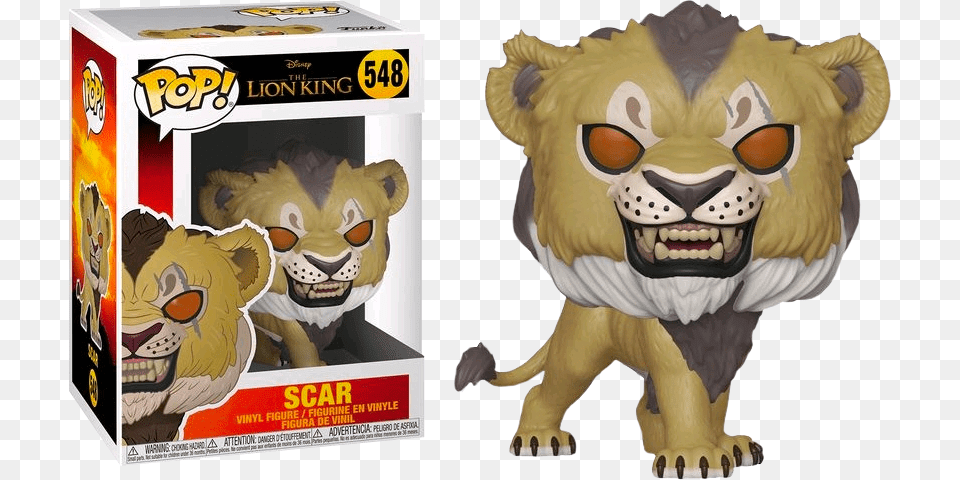 Disney The Lion King 2019 Scar Pop Vinyl, Animal, Bear, Mammal, Wildlife Free Transparent Png