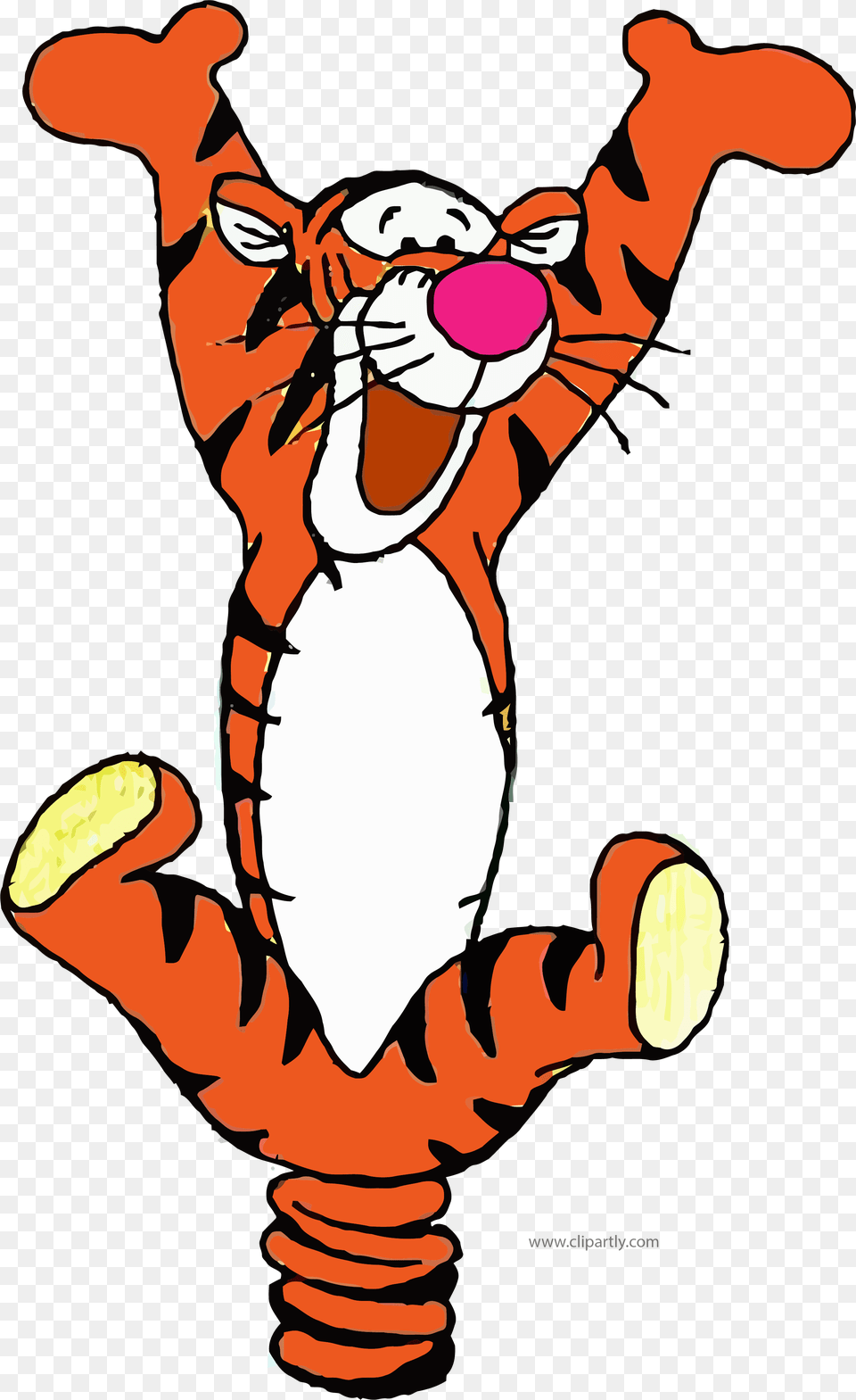 Disney Tigger Clipartly Comclipartly Com Tigger From Winnie The Pooh, Baby, Cartoon, Person, Face Free Png Download