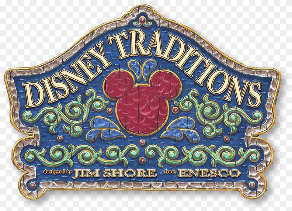 Disney Traditions Logo, Accessories, Pattern, Badge, Symbol Free Transparent Png