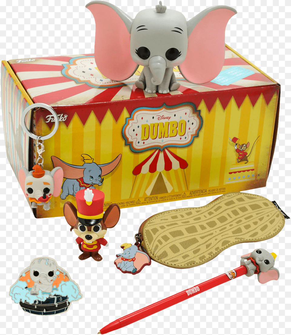 Disney Treasures Dumbo Box, Toy, Plush Free Png