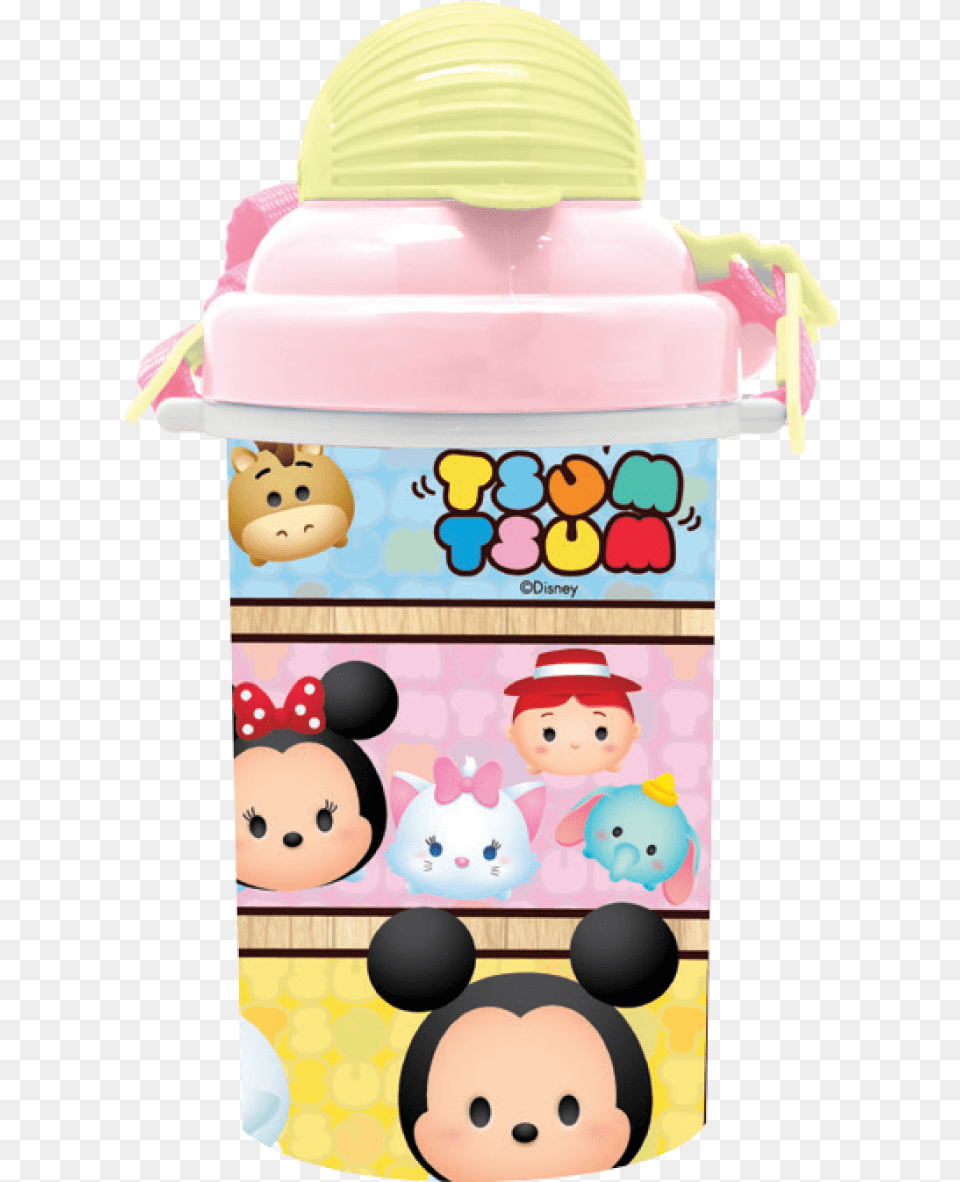 Disney Tsum Tsum, Bottle, Shaker, Baby, Person Png