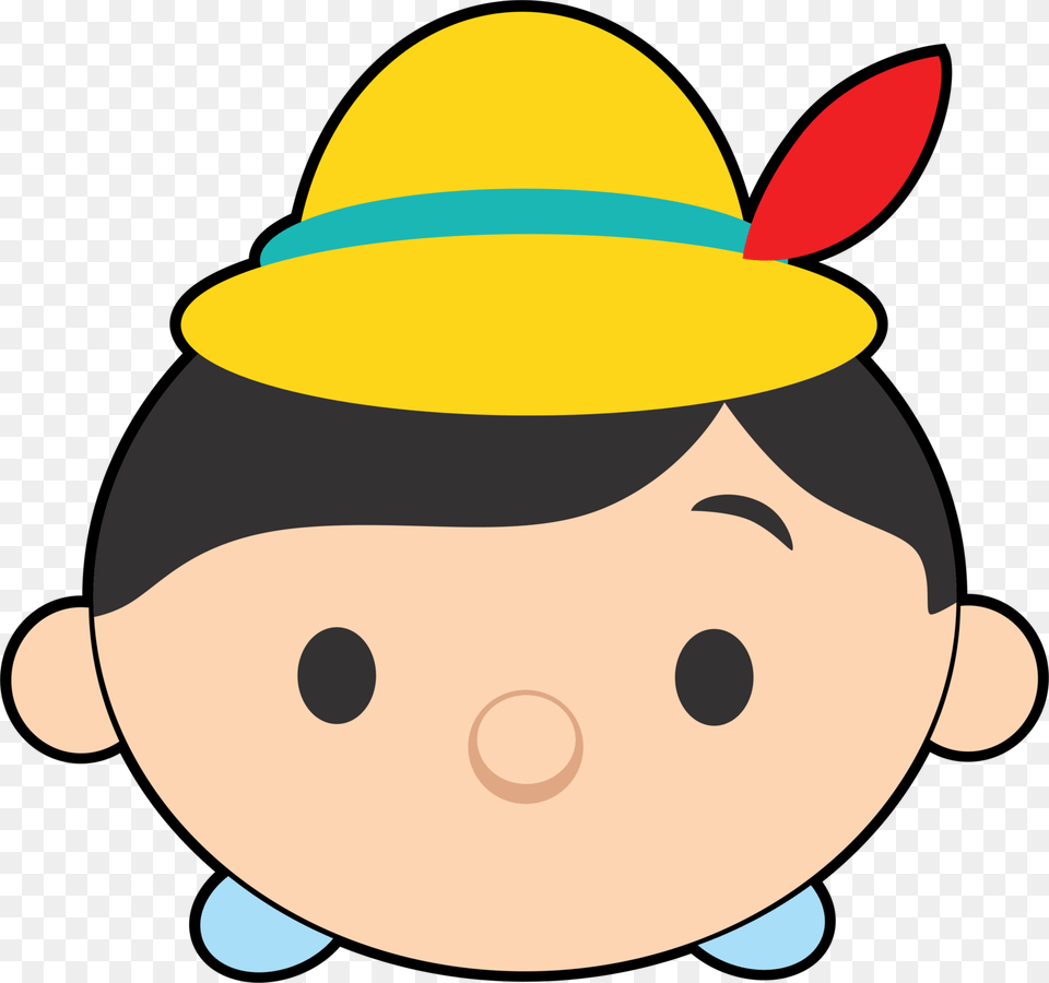 Disney Tsum Tsum Clipart Pinnocchio, Clothing, Hat, Sun Hat, Nature Free Png Download