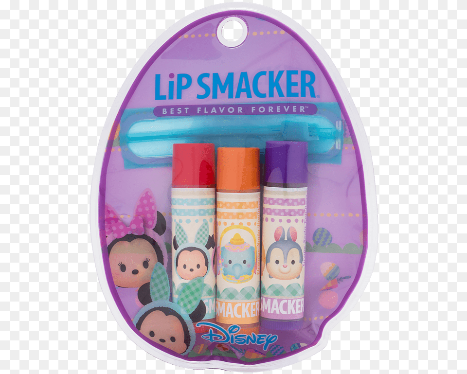 Disney Tsum Tsum Easter Trio Lip Bag Animal Figure, Tape, Baby, Person, Face Free Png