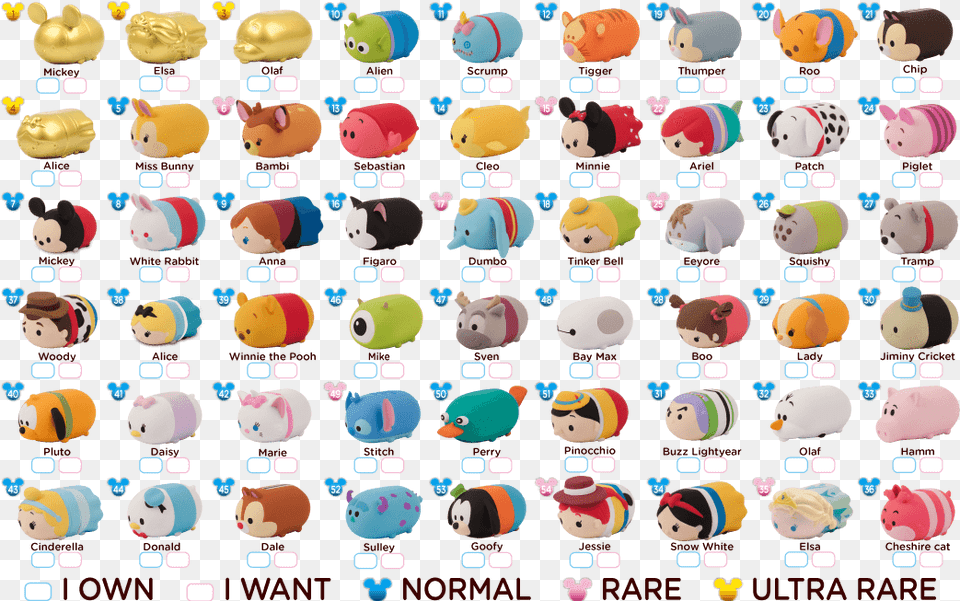 Disney Tsum Tsum Squishies, Pattern, Baby, Person, Face Free Png