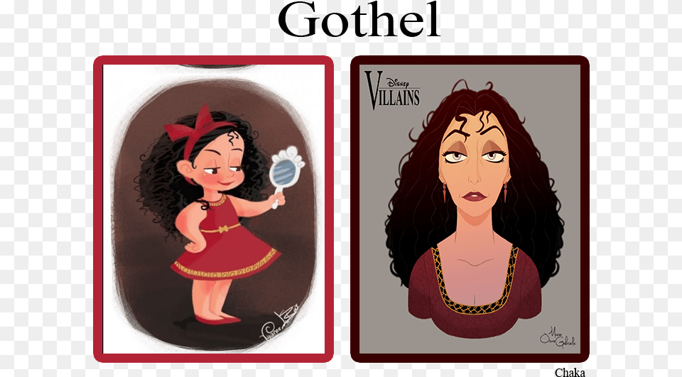 Disney Villains Kawaii Madre Gothel, Adult, Person, Woman, Female Free Png