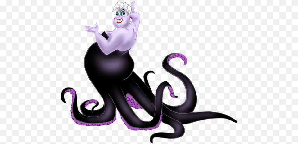 Disney Villains Ursula, Adult, Female, Person, Woman Free Png Download