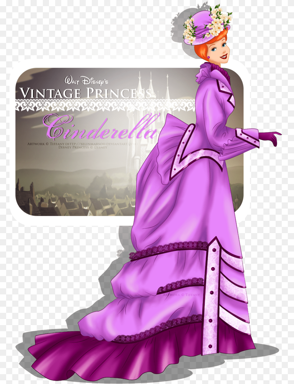 Disney Vintage Princess Clipart Cinderella Belle Rapunzel Disney Vintage Princess, Fashion, Dress, Formal Wear, Gown Free Png Download