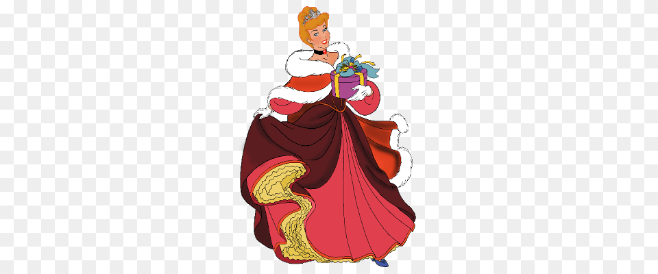 Disney Xmas Princesses, Adult, Bride, Female, Person Free Png