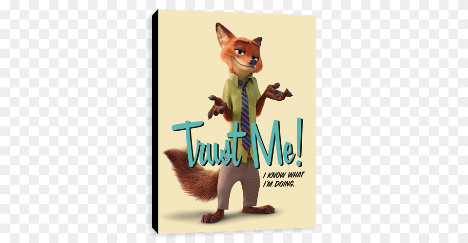 Disney Zootopia Canvas Wall Art Entertainart, Advertisement, Poster, Accessories, Animal Png Image