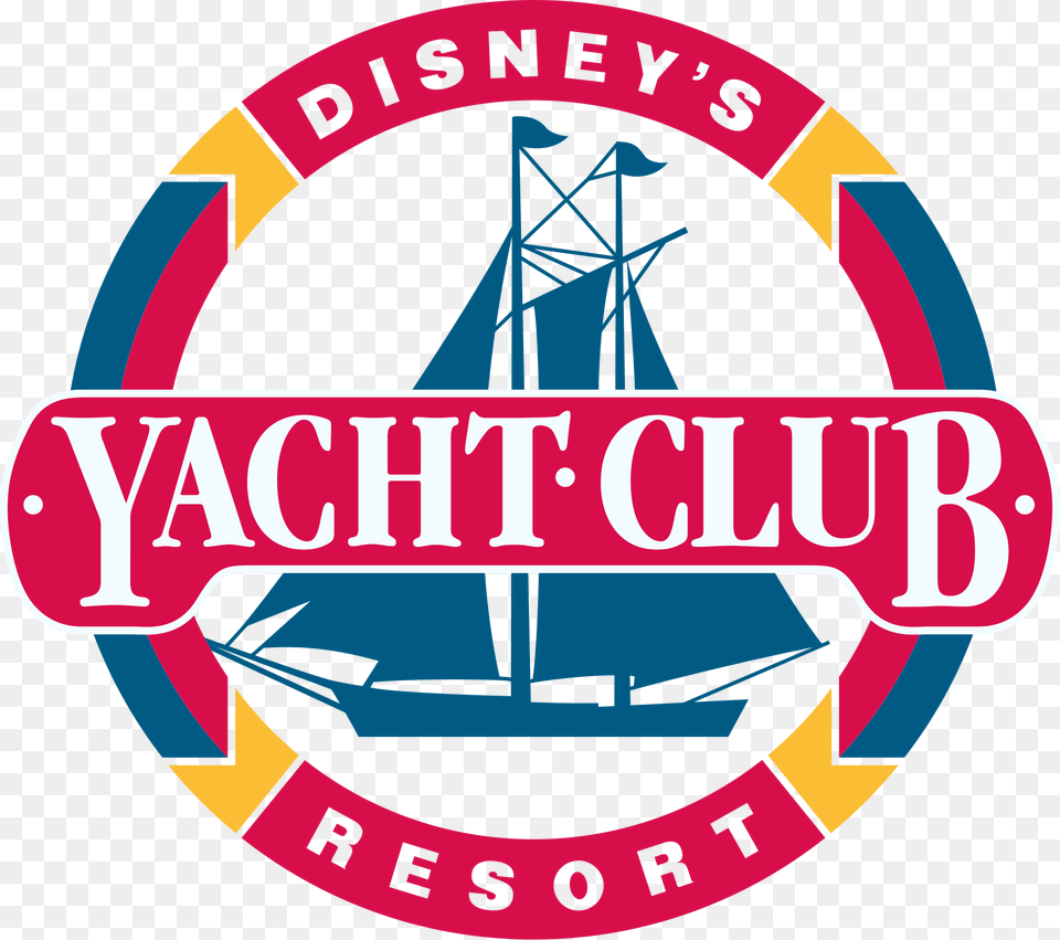 Disney39s Yacht Club Resort Logo Disney39s Yacht Club Resort Logo, Boat, Circus, Leisure Activities, Sailboat Free Transparent Png