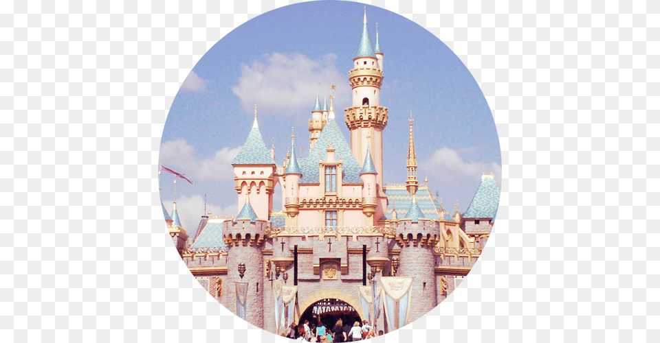 Disneyland And Disney Disneyland Sleeping Beauty Castle, Architecture, Building, Person, Fortress Png Image