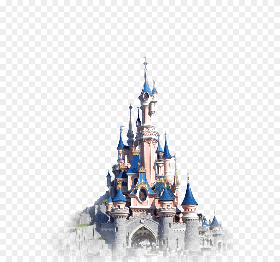 Disneyland Castle, Architecture, Building, Spire, Tower Free Png Download
