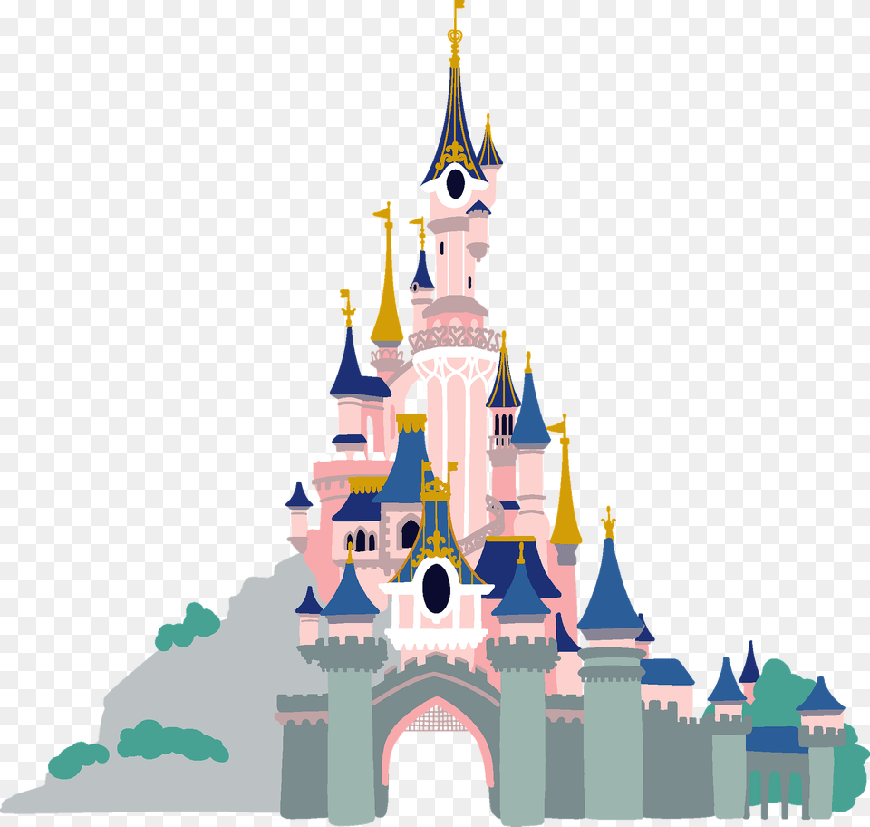 Disneyland Clipart, Architecture, Building, Castle, Fortress Free Png