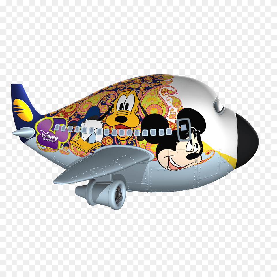 Disneyland Clipart Disney Plane, Aircraft, Transportation, Vehicle, Airliner Free Png