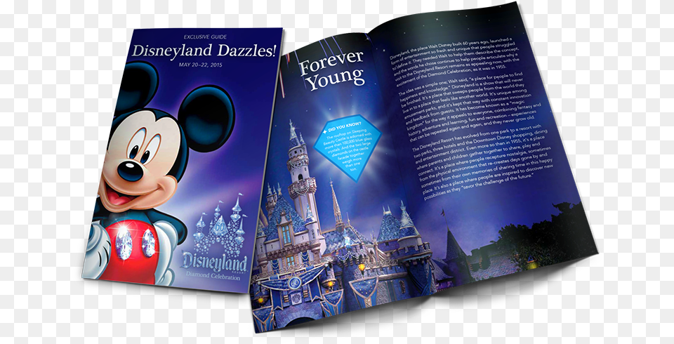 Disneyland Graphic Design, Advertisement, Poster, Publication, Book Png Image
