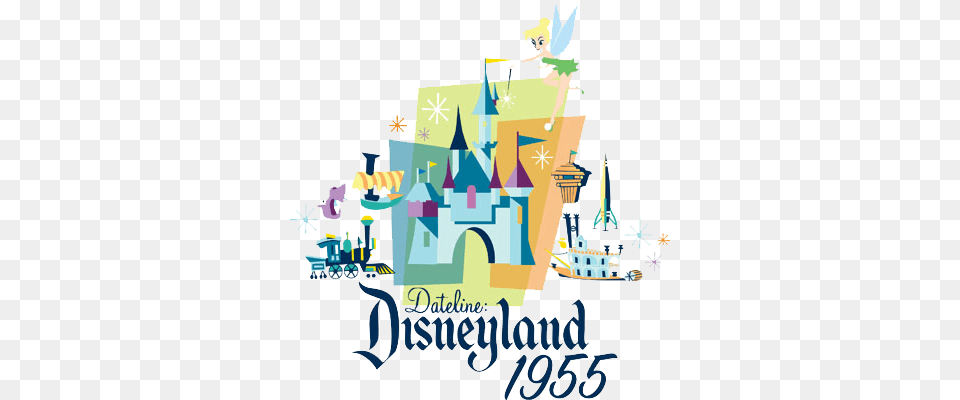 Disneyland Logo, People, Person, Advertisement, Poster Free Transparent Png