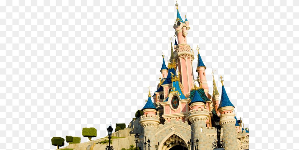Disneyland Paris Website Disneyland Paris Castle, Architecture, Building, Spire, Tower Free Png Download