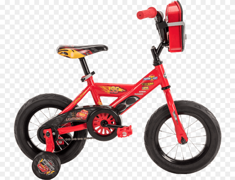 Disneypixar Cars 3 Boys Lightning Mcqueen Bike, Machine, Wheel, Transportation, Tricycle Png Image