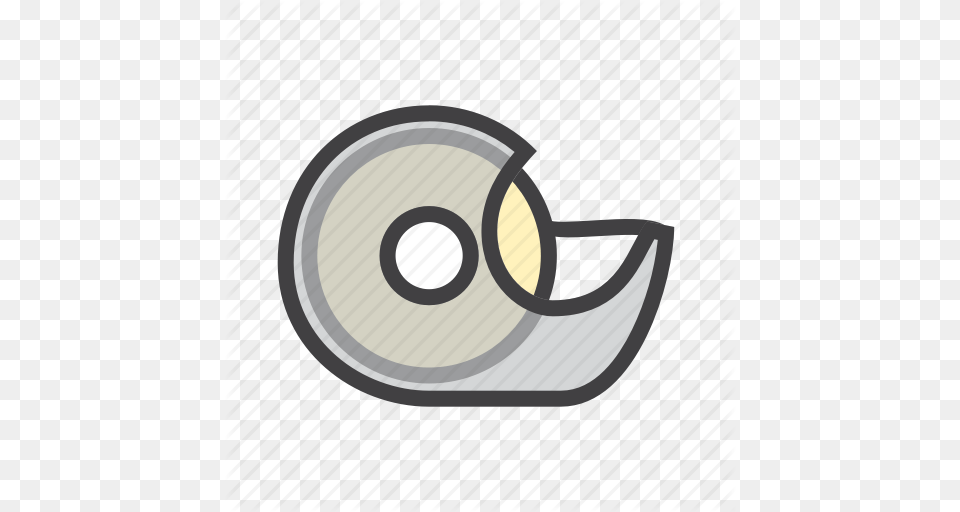 Dispenser Fix Tape Icon, Disk Png