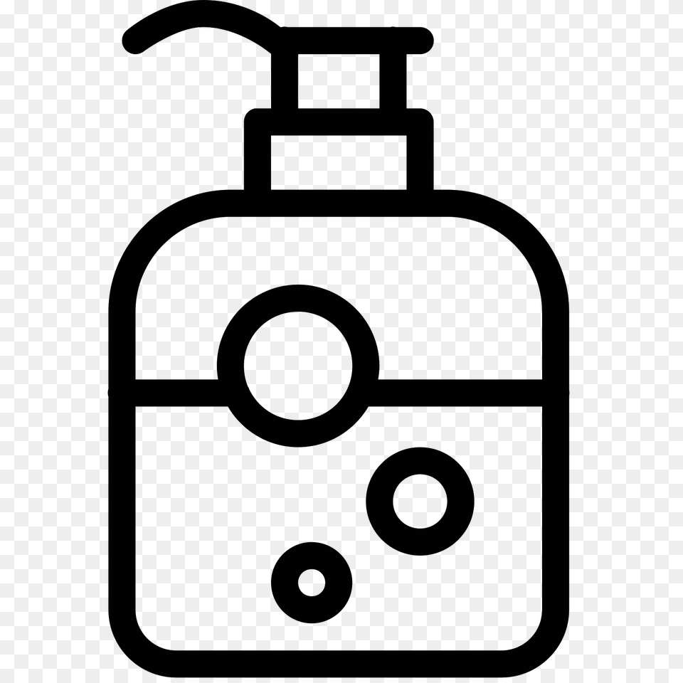 Dispenser Icon, Gray Free Png Download