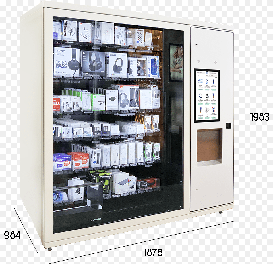 Display Case, Machine, Vending Machine, Person, Computer Hardware Free Png