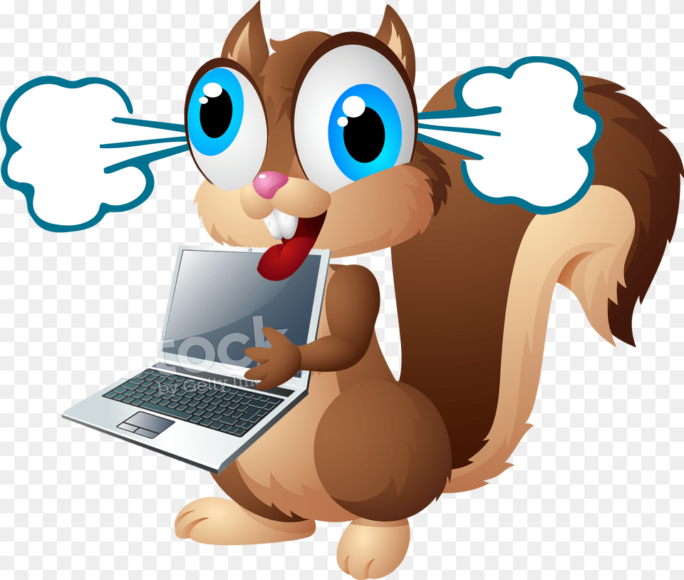 Display Crazy Squirrel Laptopsteam Crazy Squirrel Cartoon Png Image