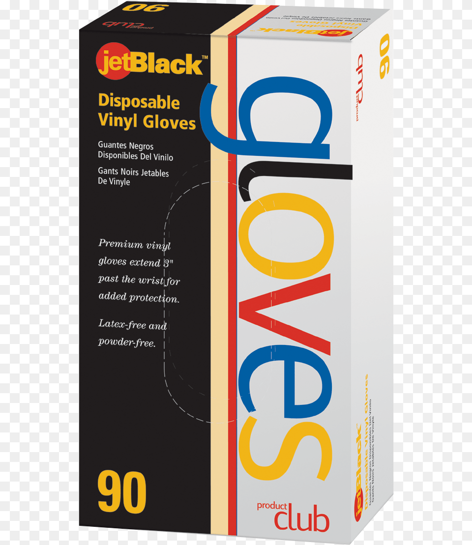Disposable Black Vinyl Gloves Small Graphic Design, Box, Book, Publication, Advertisement Png Image