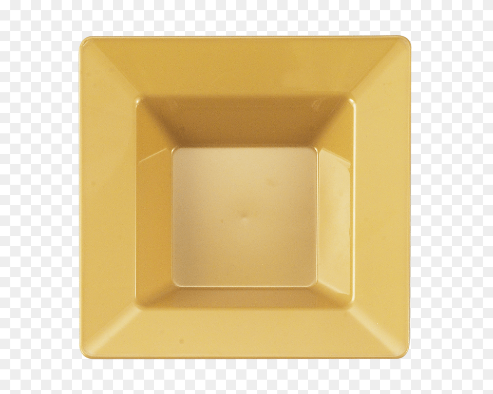 Disposable Gold Square Oz Plastic Dessert Bowls Pack Posh, Art, Porcelain, Pottery, Food Free Transparent Png