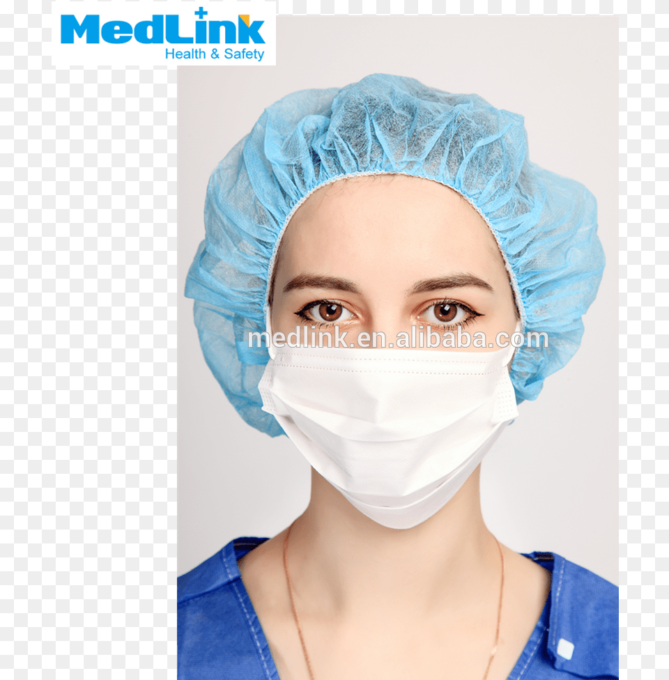 Disposable Medical Mouth Face Mask Disposable Surgical Face, Woman, Person, Hat, Female Free Png