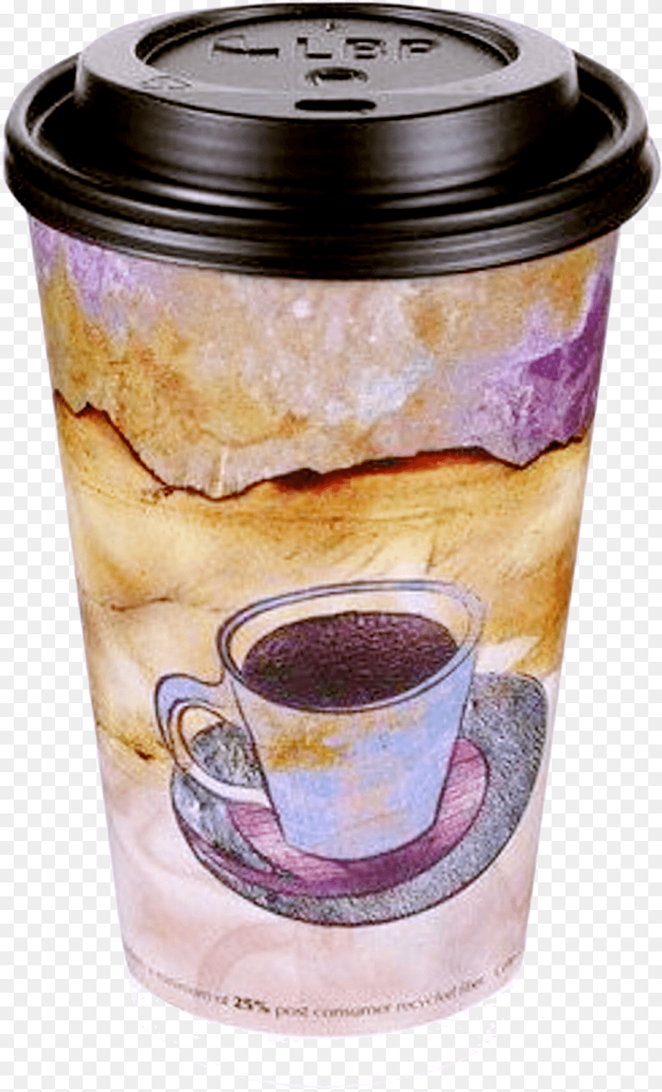Disposable Paper Coffee Cup With Lid, Can, Tin, Beverage, Coffee Cup Free Transparent Png