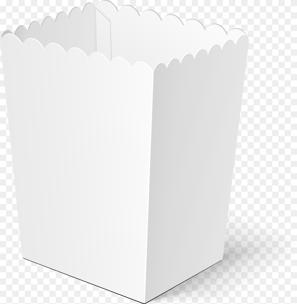 Disposable White Popcorn Boxes Clipart Crib, Furniture, Infant Bed, Paper Free Png Download