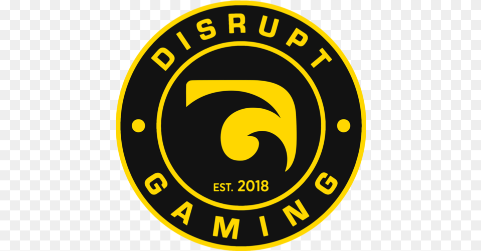 Disrupt Gaming Disrupt Gaming Logo, Symbol, Disk, Emblem Free Transparent Png