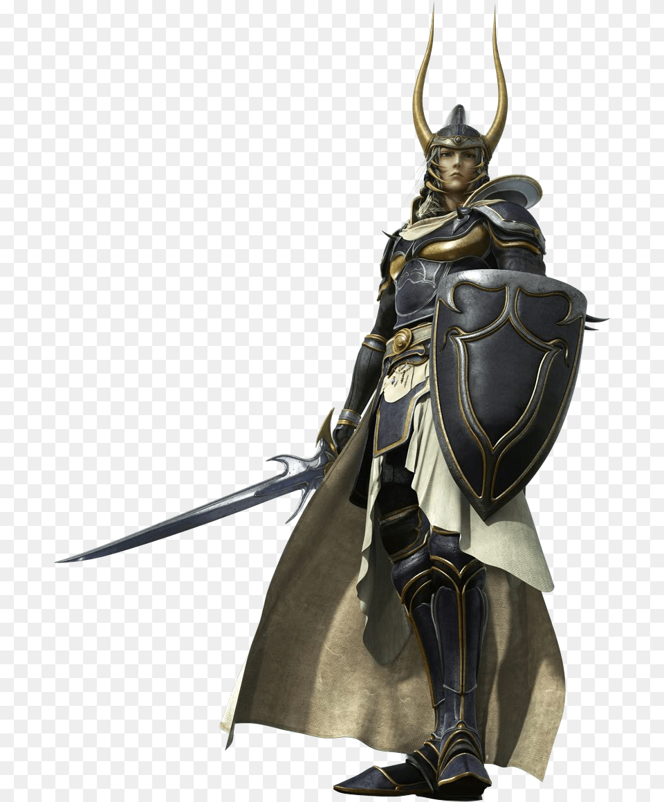 Dissidia Ff1 Warrior Of Light, Weapon, Sword, Adult, Person Png Image