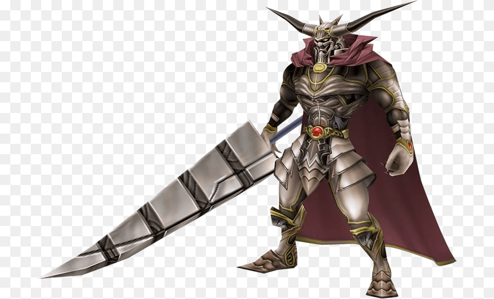 Dissidia Final Fantasy Garland, Sword, Weapon, Blade, Dagger Free Png