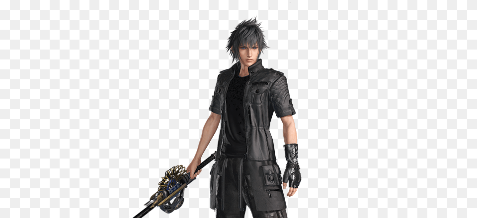 Dissidia Final Fantasy Nt Equipment Noctis, Clothing, Coat, Jacket, Adult Free Png