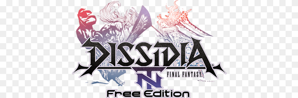 Dissidia Final Fantasy Nt Ps4 Games Playstation Dissidia Final Fantasy Logo, Book, Publication, Advertisement, Poster Free Transparent Png