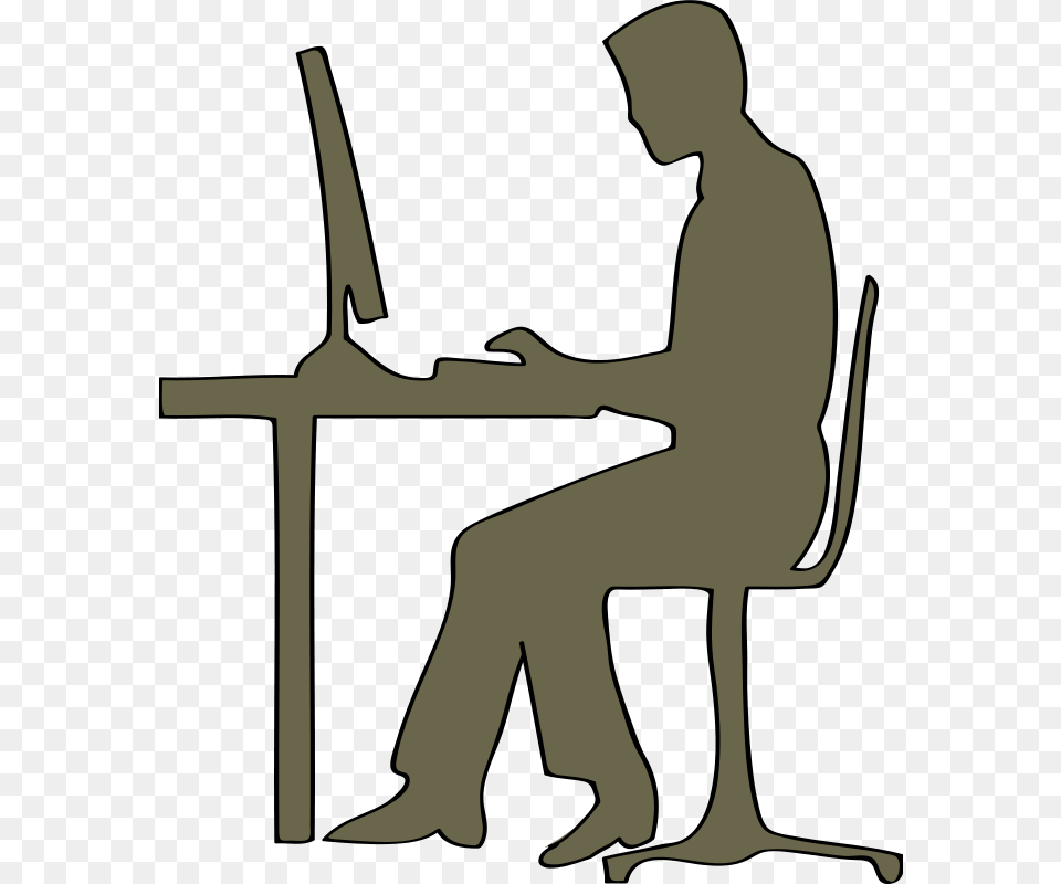 Distance, Furniture, Table, Desk, Person Free Png