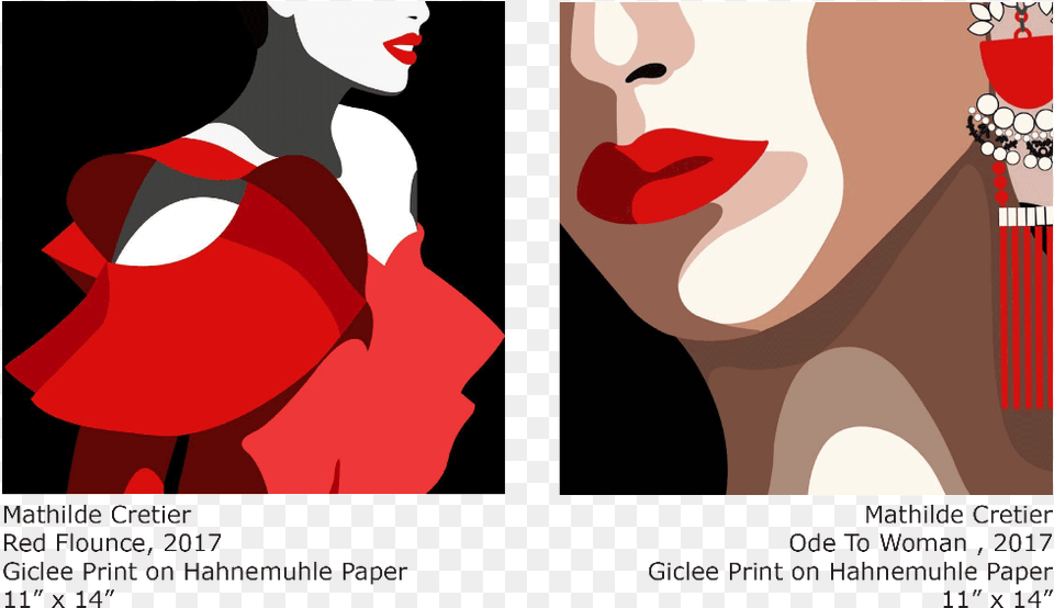 Distilling The Visual Elements Down To Their Minimal Mathilde Cretier, Cosmetics, Lipstick, Adult, Person Free Png Download