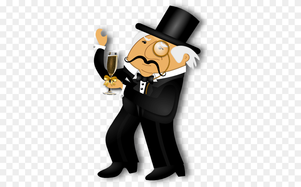 Distinguished Gentleman Clip Art, Clothing, Formal Wear, Suit, Magician Free Png