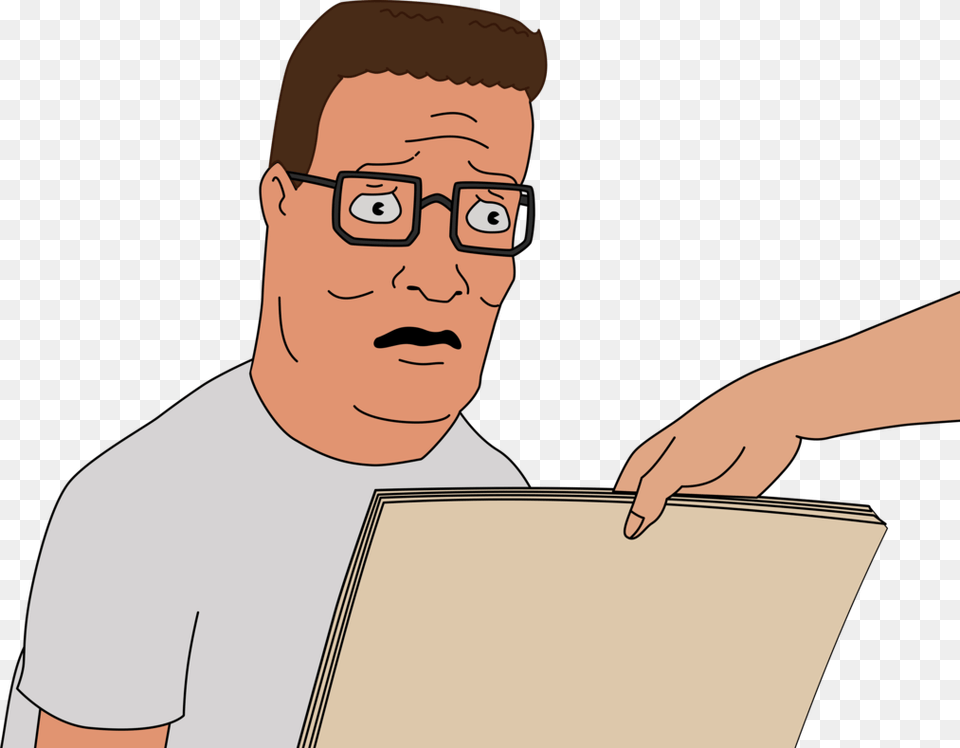 Distraught Hank By Glitchmaster Hank Hill, Head, Portrait, Photography, Person Png Image