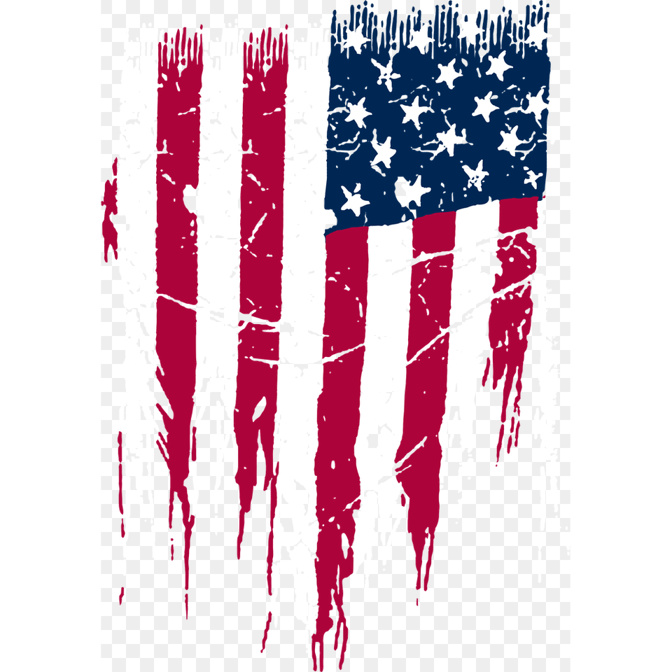 Distressed American Flag, American Flag Free Png