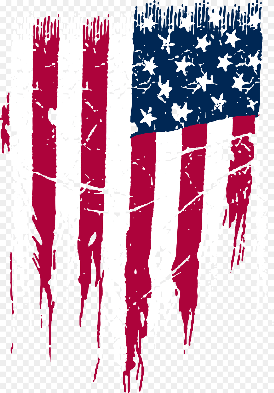 Distressed American Flag, American Flag, Person, Adult, Male Free Png