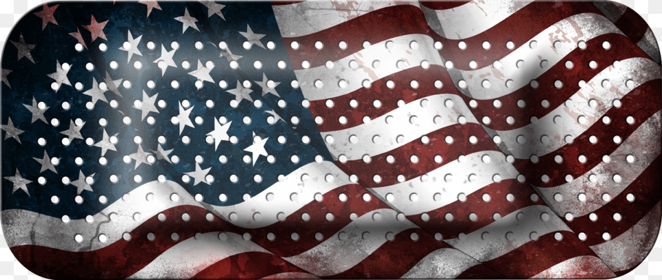 Distressed American Flag Band Aid Car, American Flag Free Png