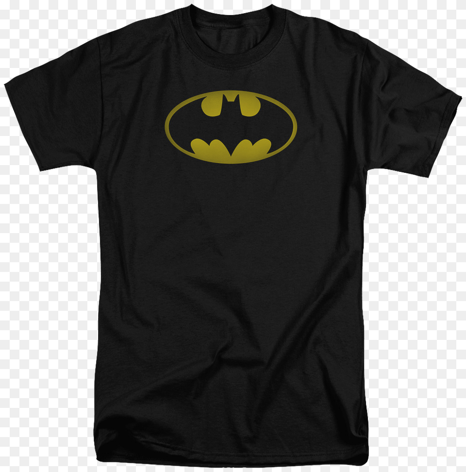 Distressed Bat Symbol T Shirt Batman Vintage Tee, Clothing, Logo, T-shirt, Batman Logo Free Png Download