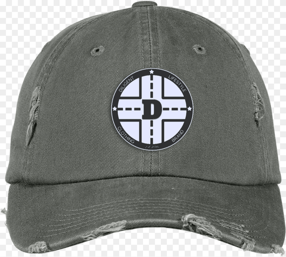 Distressed Dad Hat District Dt600 Adult Distressed Cap Light Olive One, Baseball Cap, Clothing Free Png