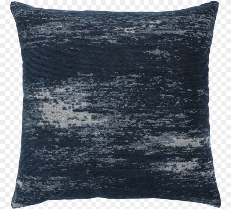 Distressed Indigo Double Sided Pillow, Cushion, Home Decor, Adult, Bride Free Png